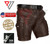 Men's Brown Genuine Leather Shorts Sexy Club Wear Gay Fetish Classic Real Short PWV-LSHORT11