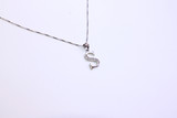 .925 S. Silver Initial Necklace