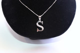 .925 S. Silver Initial Necklace