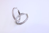 .925 S. Silver Shining Hoops