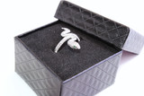 .925 S. Silver Snake Ring