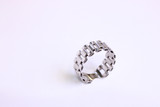 .925 S. Silver Watch Band Ring