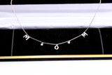 .925 S. Silver Mom Necklace