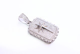 .925 S. Silver North Star Pendant