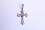 .925 S. Silver Heirlom Cross