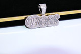 .925 S. Silver Boss Pendant