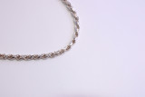 .925 S.Silver Rope Chain 5mm