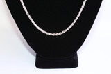 .925 S.Silver Rope Chain 3mm .925 S.Silver Rope Chain 3mm