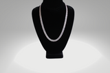 .925 S.Silver Cuban Chain w/ Diamond Cut 7mm