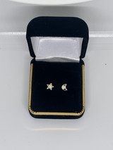 Moon & Star Studs