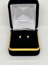 Moon & Star II Studs