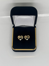 Love Heart Studs
