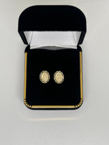 Pave Guadalupe Studs