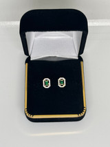 Fancy Green Studs