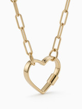 14Kt Locked Heart