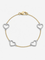14Kt Hearts