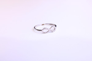 .925 S. Silver Infinity Ring