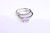 .925 S. Silver Wedding Duo with Square stone