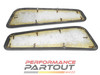 Door panel inserts 1G DSM leather light Grey Cloth
