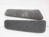Door panel inserts 1G DSM leather light Grey Cloth