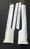 2GA Eagle Talon Twisty Door Side Skirts Set (4 pieces white)
