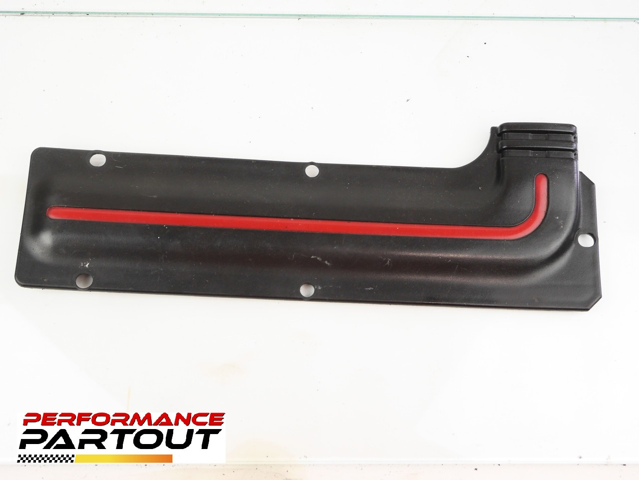 Spark plug wire cover 4g63 90-99 Red Bar