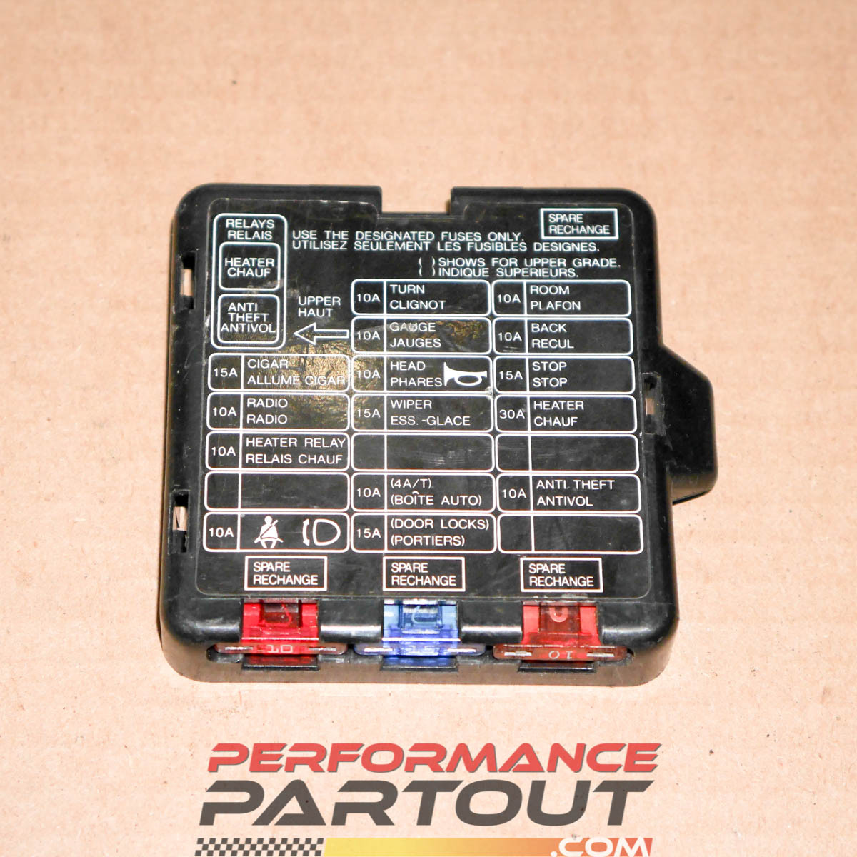 Fuse box cover interior 90-94 DSM