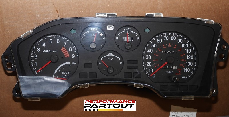 Gauge cluster 1G turbo Automatic 91-94 MB680685