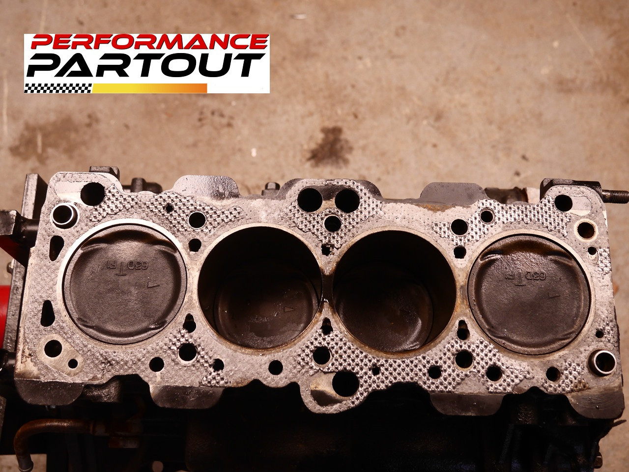 2GA 7 Bolt 4G63 Turbo Engine Short-Block 