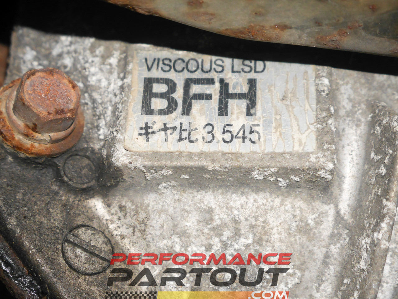 Rear Differential set 2G AWD LSD 3.545 Manual