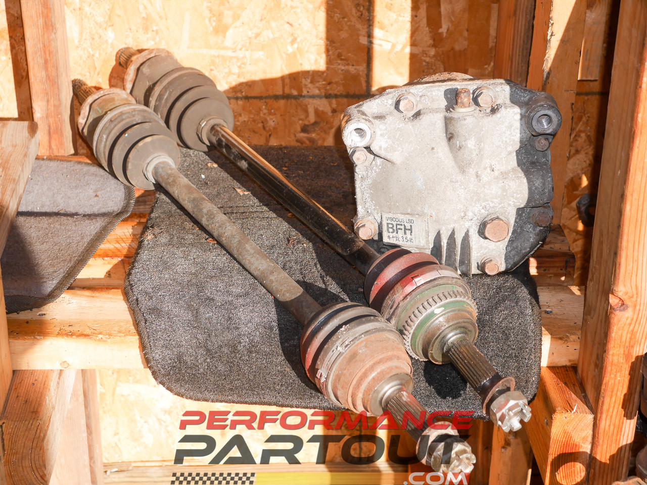 Rear Differential set 2G AWD LSD 3.545 Manual