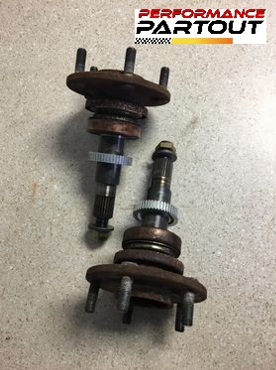 Hub set 5 lug rear 1G AWD DSM with ABS