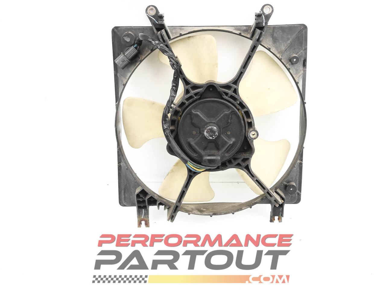 Radiator Engine Coolant fan 2G DSM Driver Side