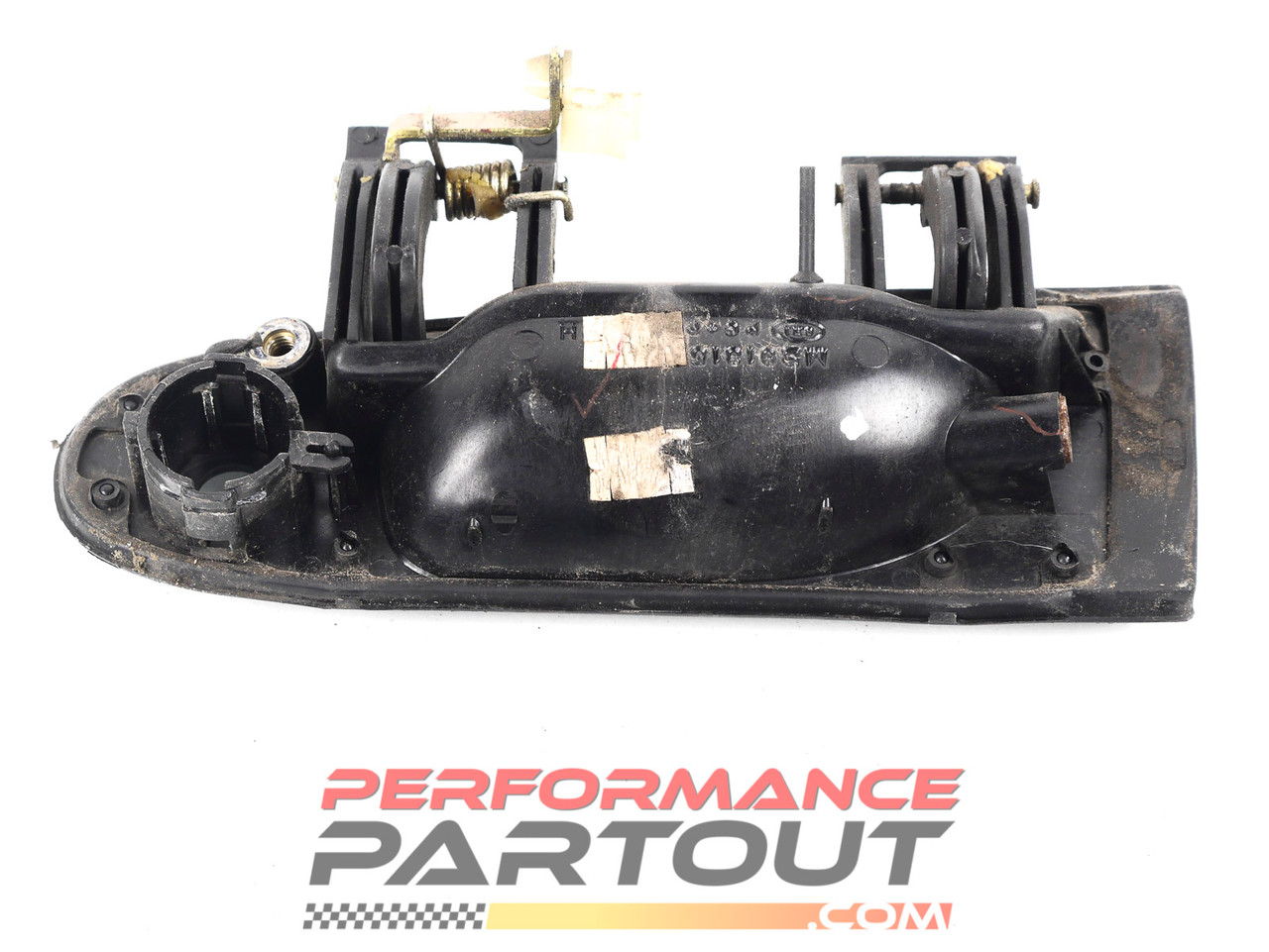 Door handle exterior 2G DSM Right Black 