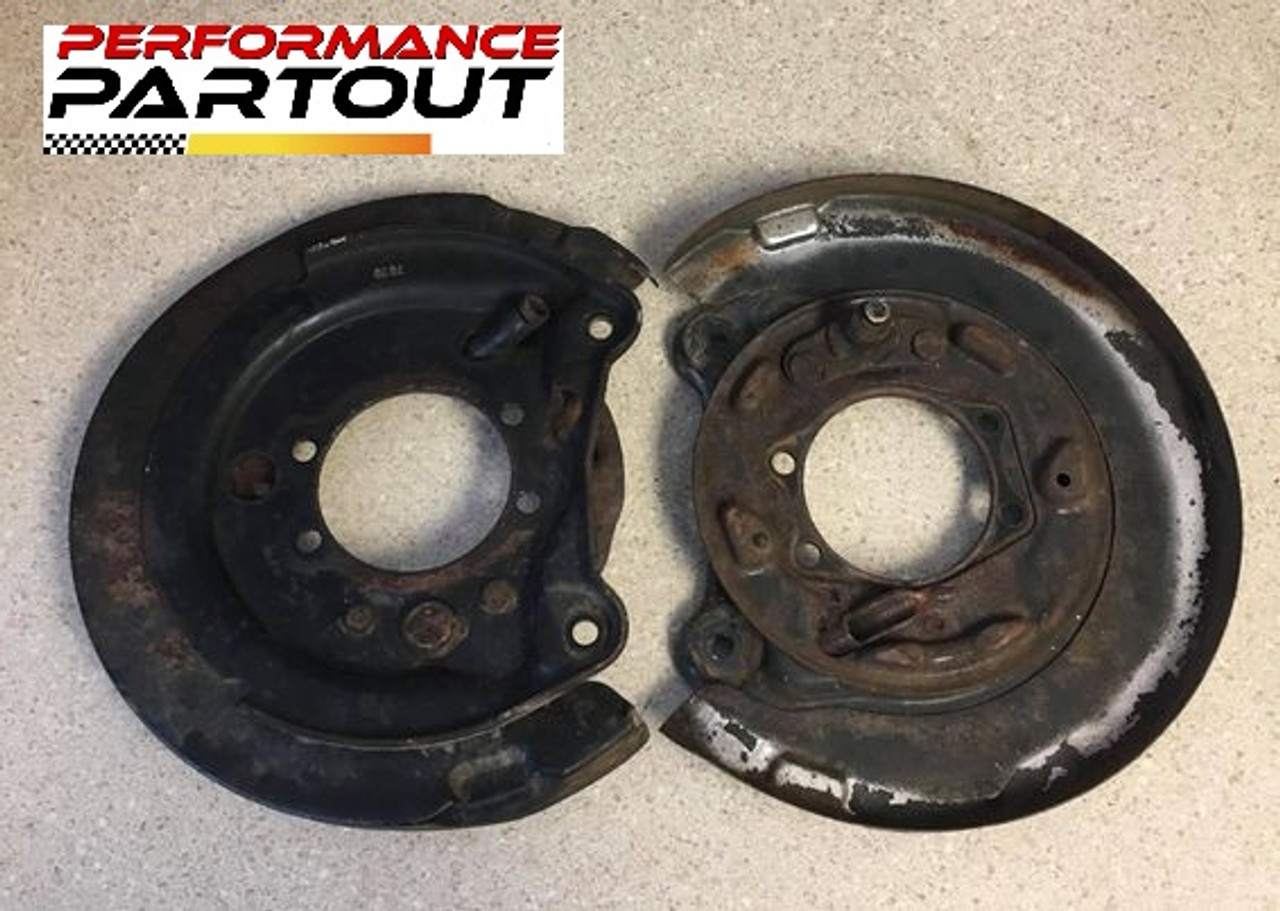 2G DSM AWD Rear Dust Shield Back Plate Set