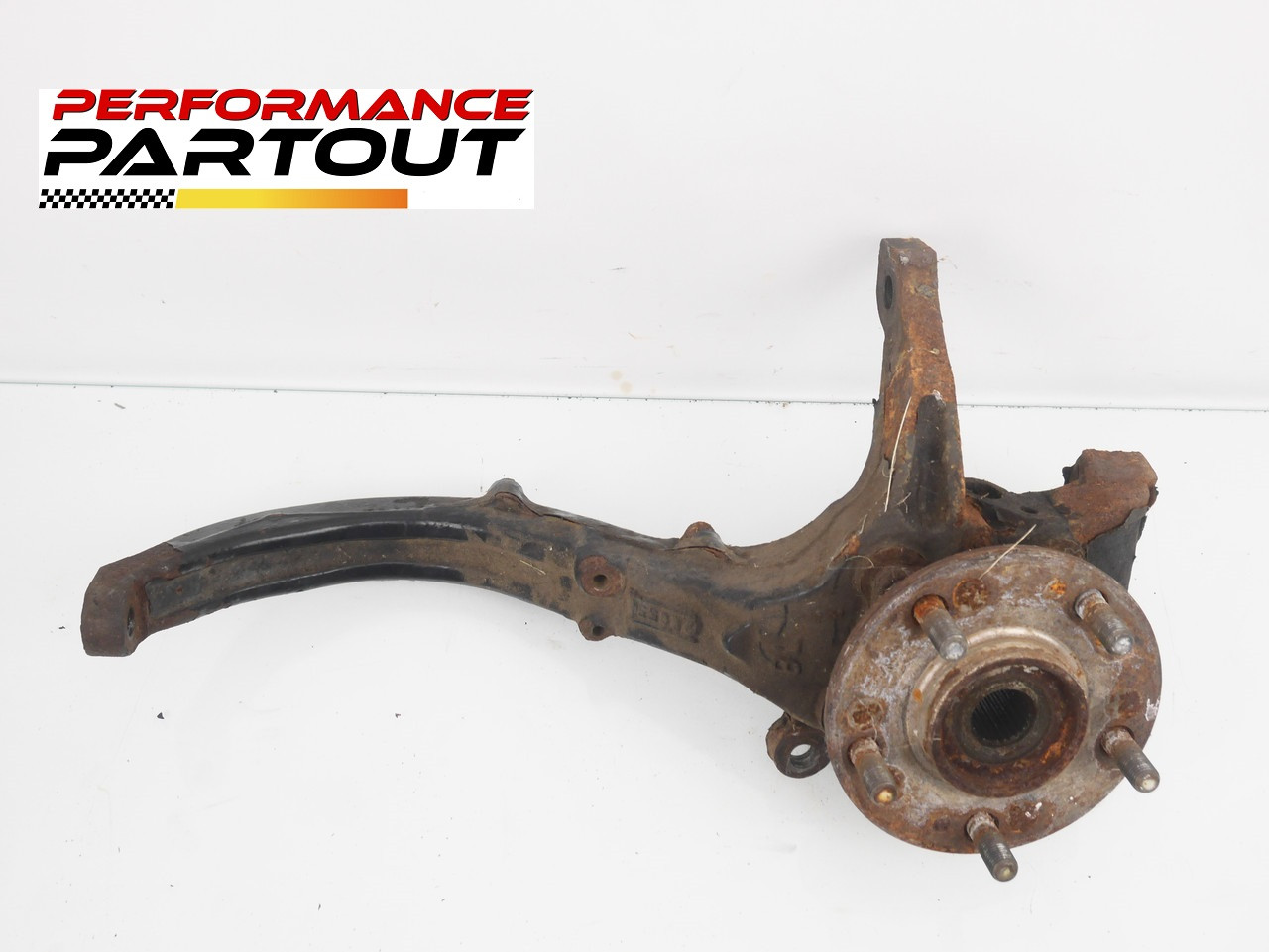Front Knuckle and Hub Drivers Left Side 2G DSM 95-99 ABS