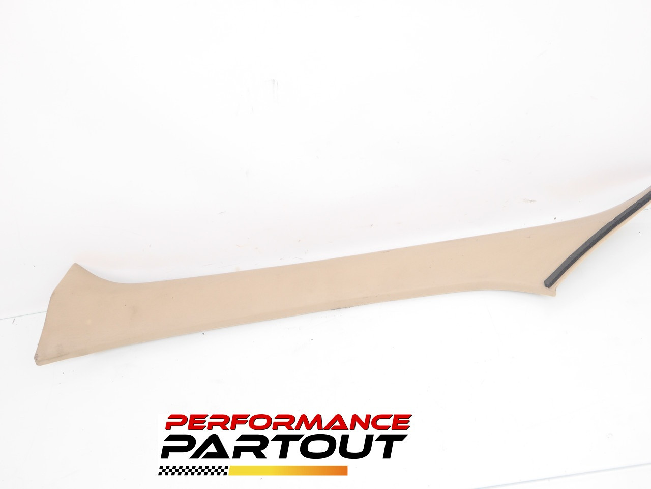 A Pillar plastic Front Driver Left side 2G DSM Spyder Tan