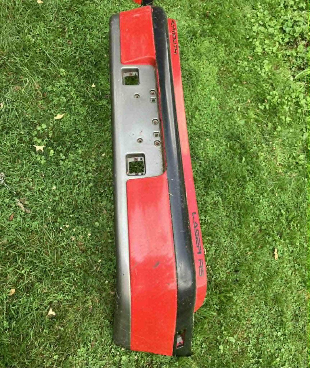Rear Bumper Cover 1GB Laser 