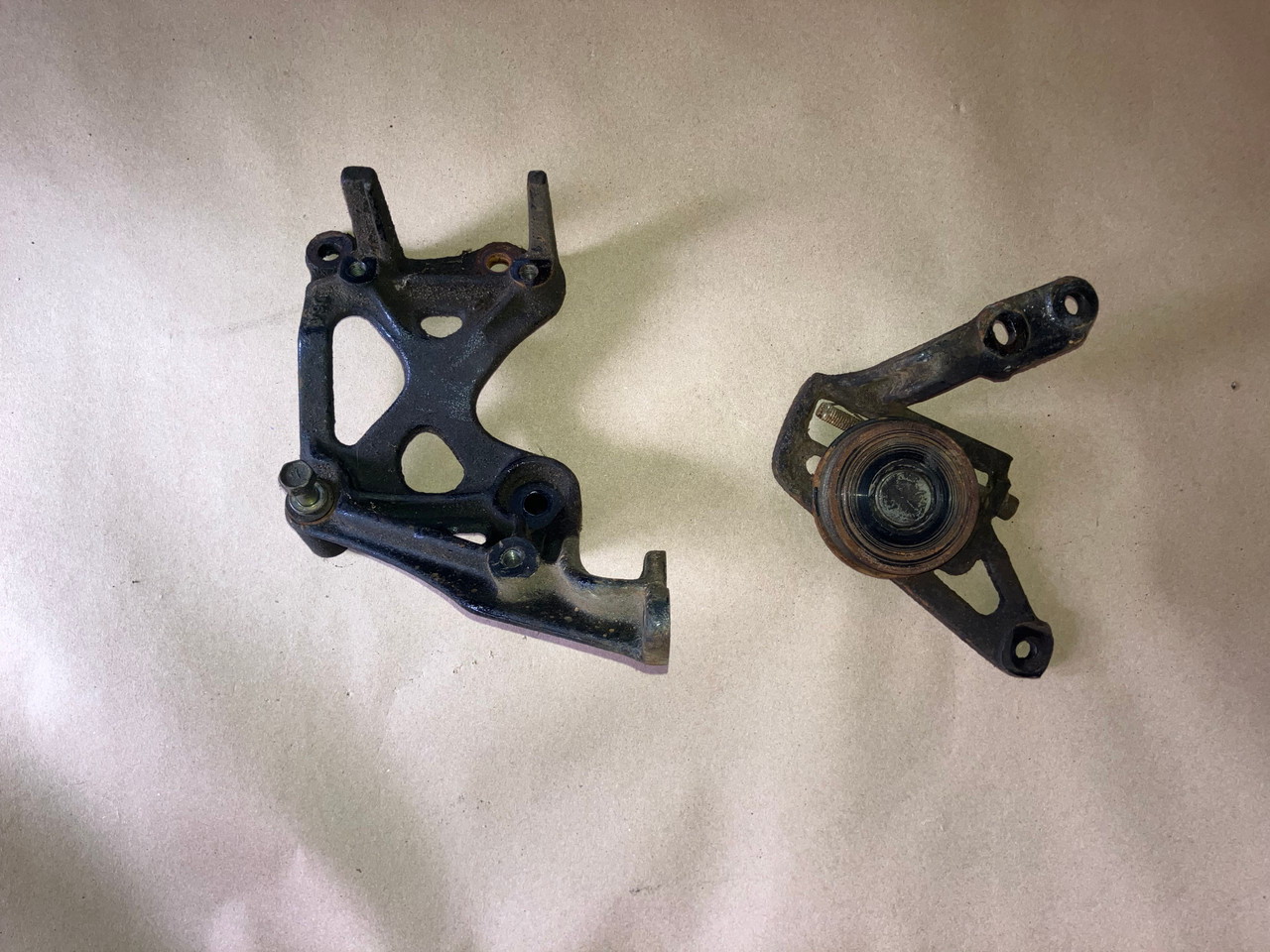 AC Compressor Bracket and Tensioner GVR4 