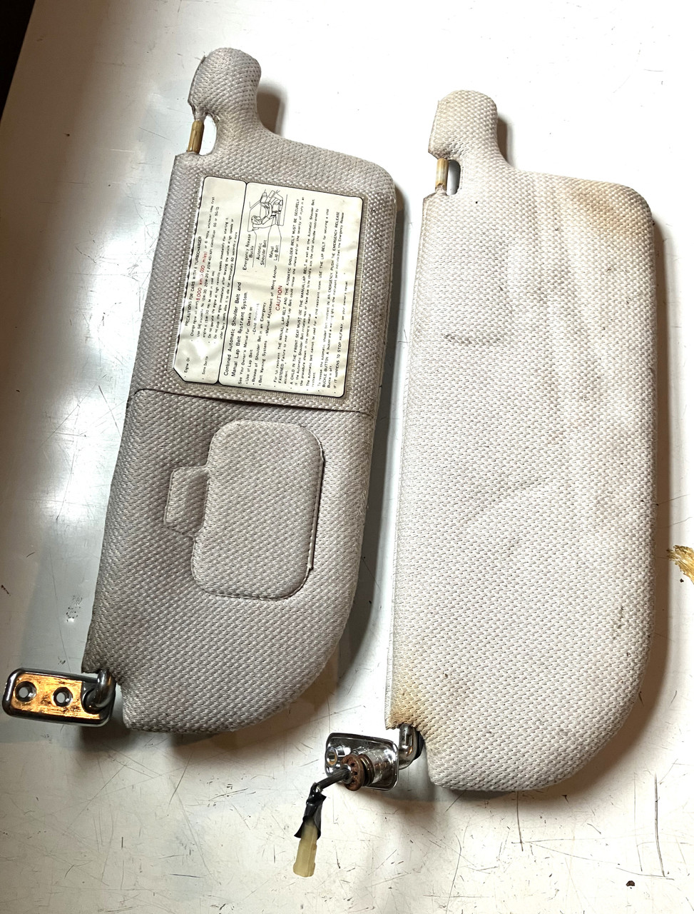 Sun visor set for Galant VR4 W/Sunroof #1