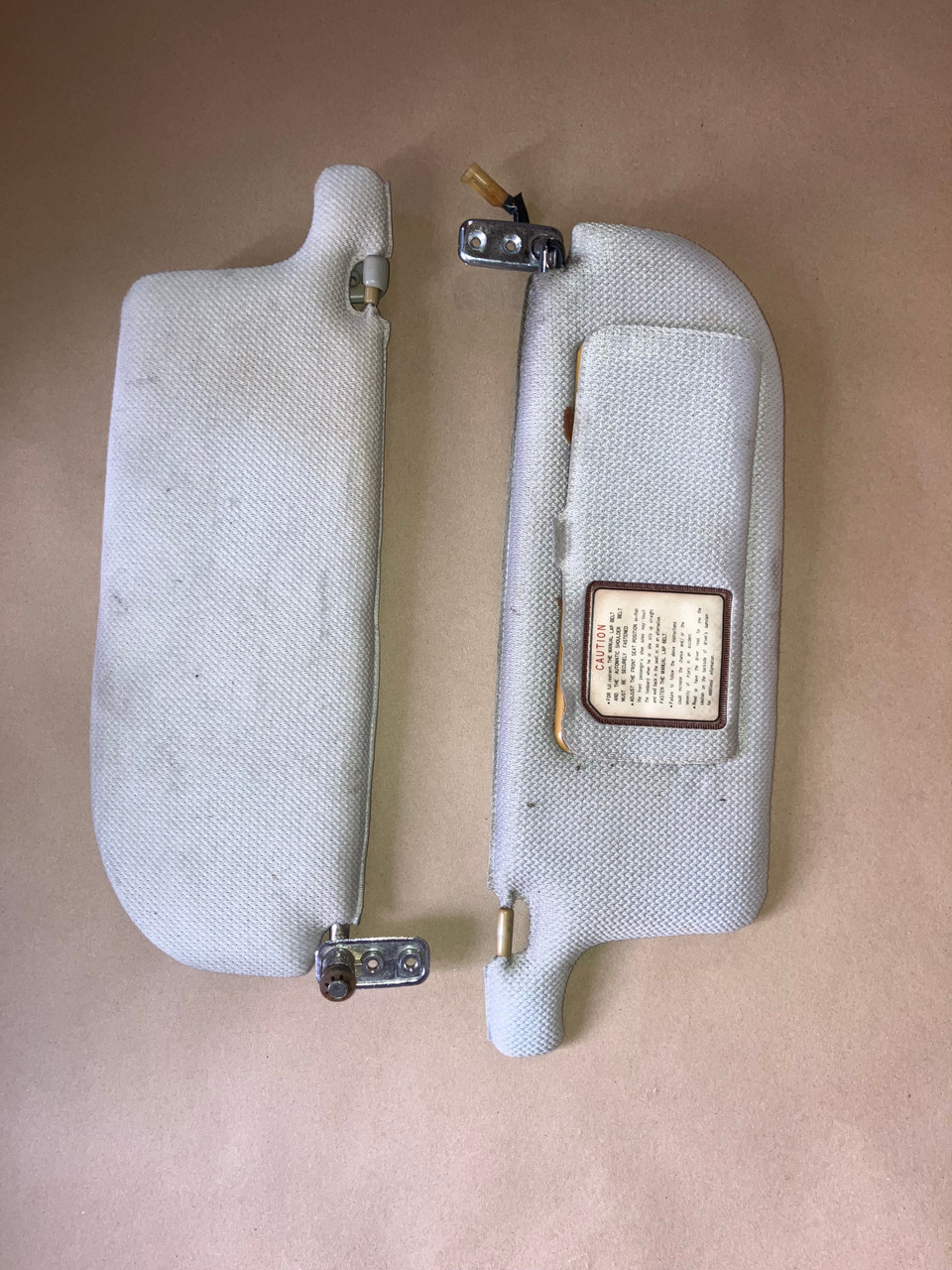 Sun visor set for Galant VR4 W/Sunroof #2