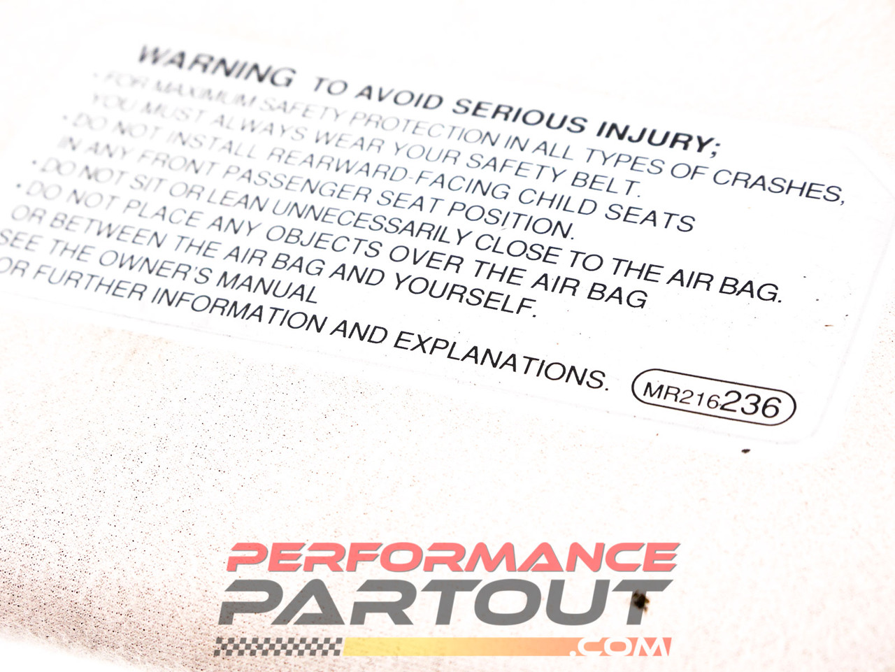 Sun visor set 2G DSM MR216236