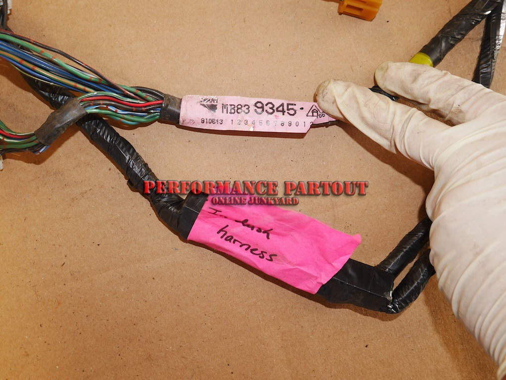 Dashboard wiring harness Galant VR4