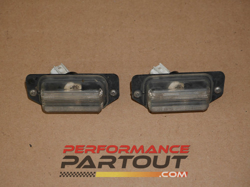 License plate lights 2G Eclipse  DSM