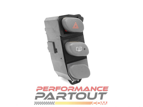 Defrost hazard switch 2G DSM Grey