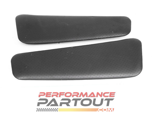 Door panel inserts 1G DSM leather Dark Grey