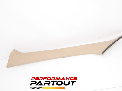 A Pillar plastic Front Driver Left side 2G DSM Spyder Tan