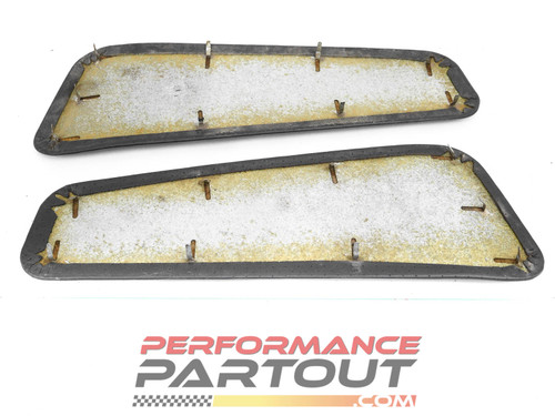Door panel inserts 1G DSM leather light Grey Cloth