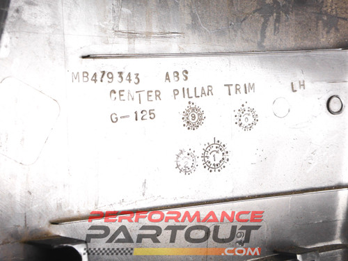 plastic B pillar upper  LEFT Drivers cover 1G DSM 