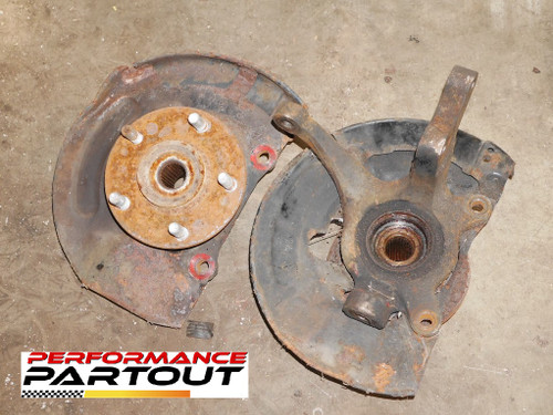 Hub set 5 lug front 1G AWD DSM (non ABS)